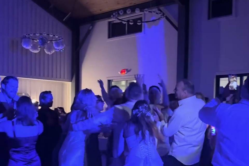 Wedding dance party with Jake Kambo DJ