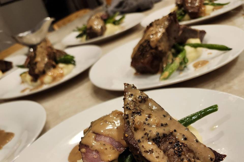 Steak au Poivre