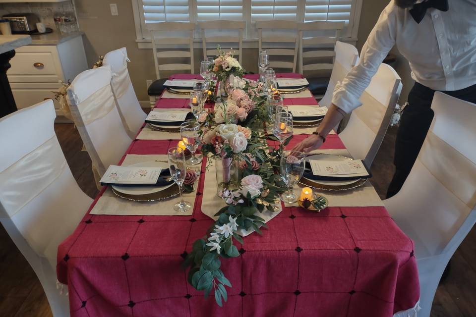 Formal Wedding Dinners