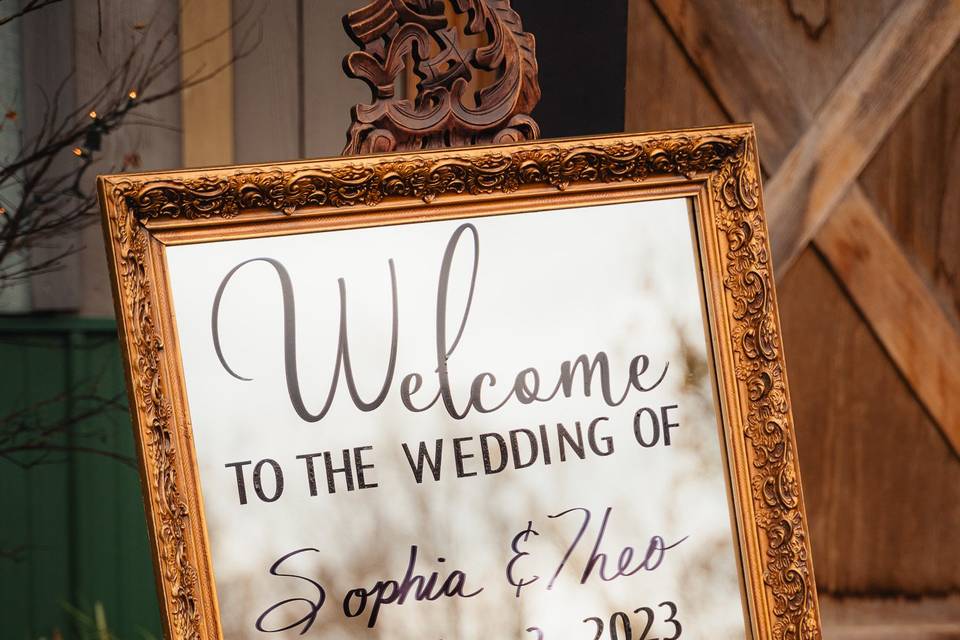 Sophia + Theo Wedding