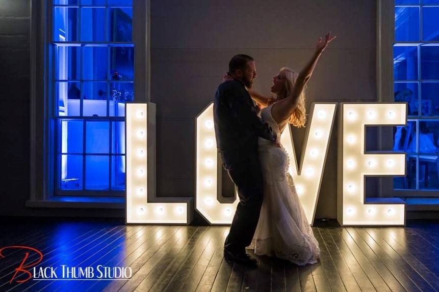 Love is...the first dance!