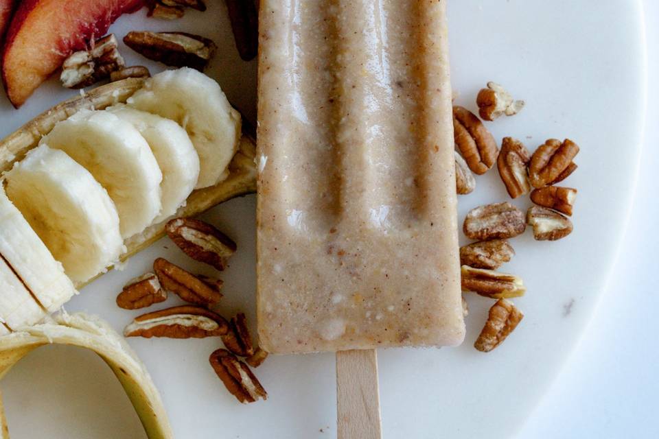 Banana Peach Pecan Pop