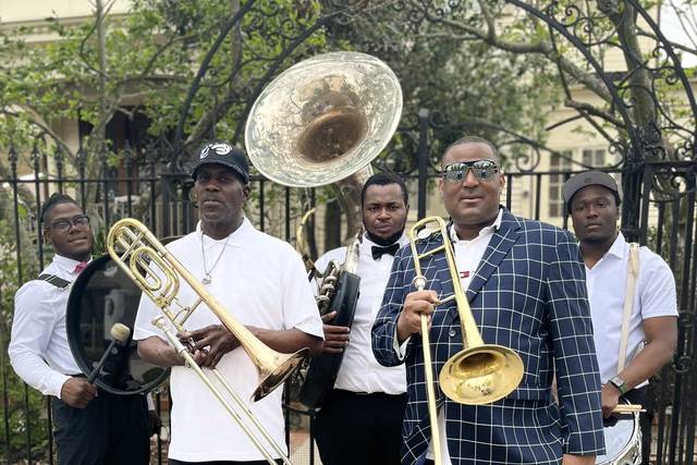 Glen David Andrews brass band Jazz band