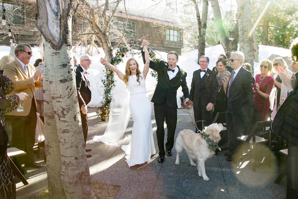 PlumpJack wedding ceremony.