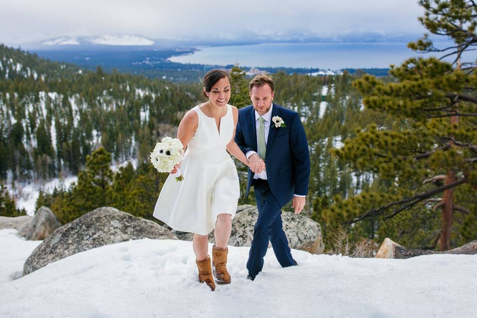 Tahoe Blue Estate wedding.