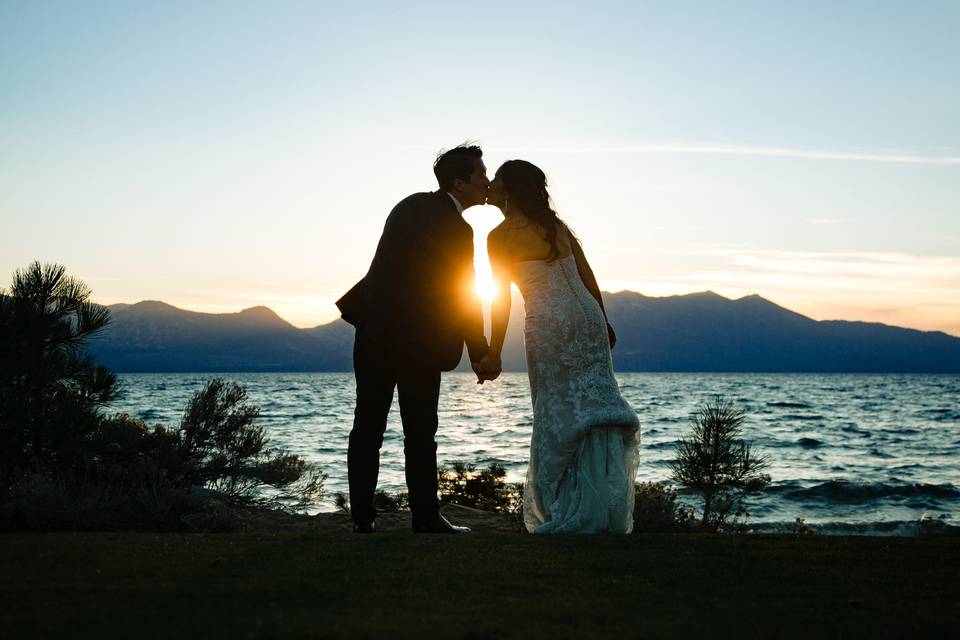 Sunset beach portraits