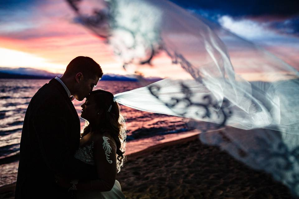 Edgewood Tahoe wedding photo.