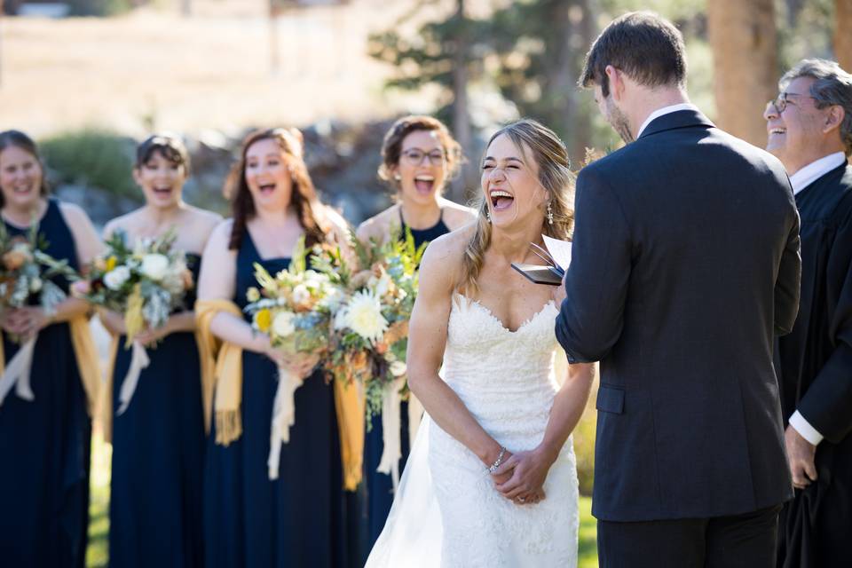 Sugar Bowl wedding ceremony.
