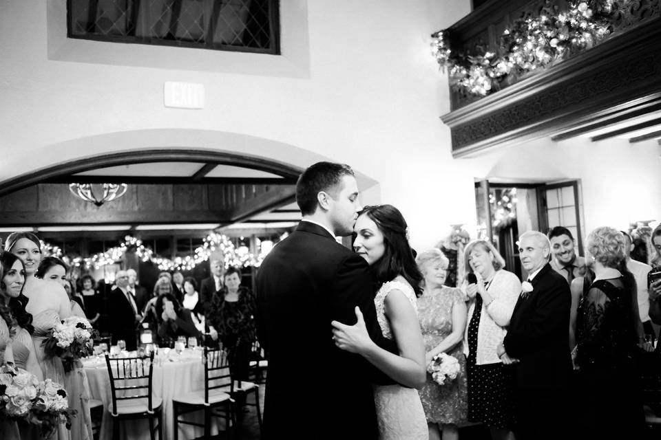 First Dance in Black and White