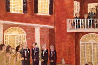 Weddings by Madeline, Live Wedding Painter