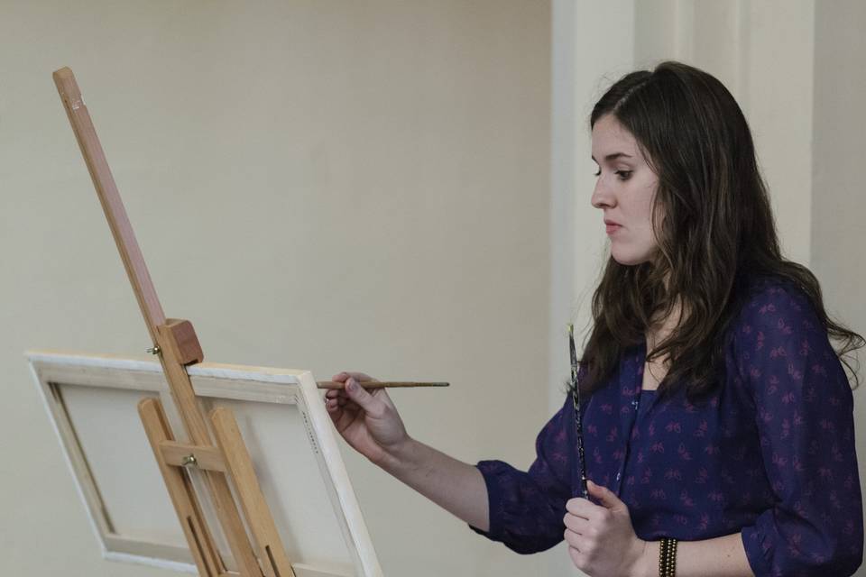Weddings by Madeline, Live Wedding Painter
