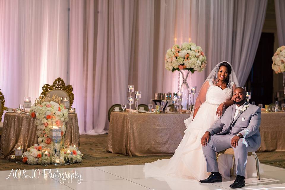 Bride and groom