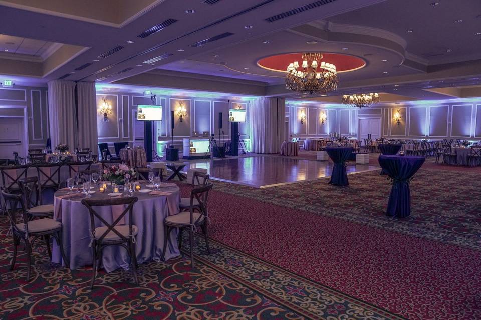 DJ, Uplighting & TV Screens