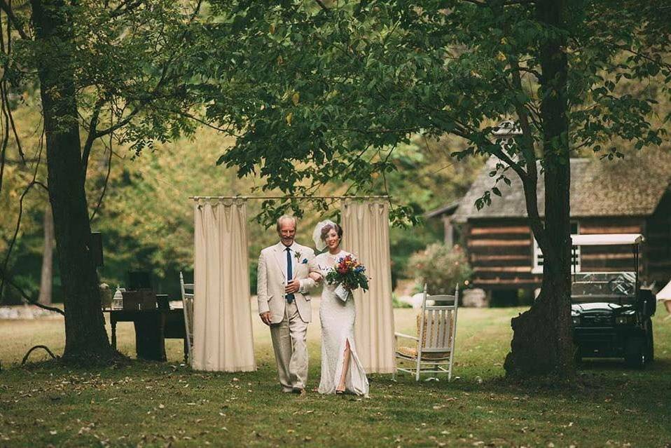 A walk to the aisle