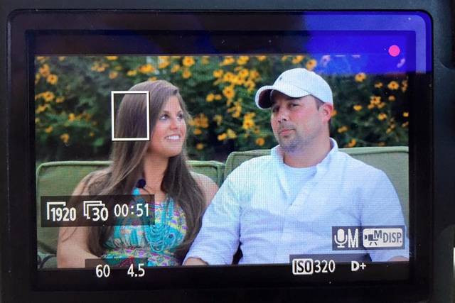 Filming pre-wedding love story