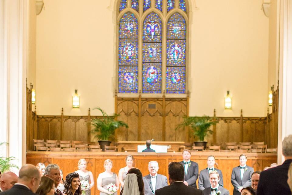 Wedding procession