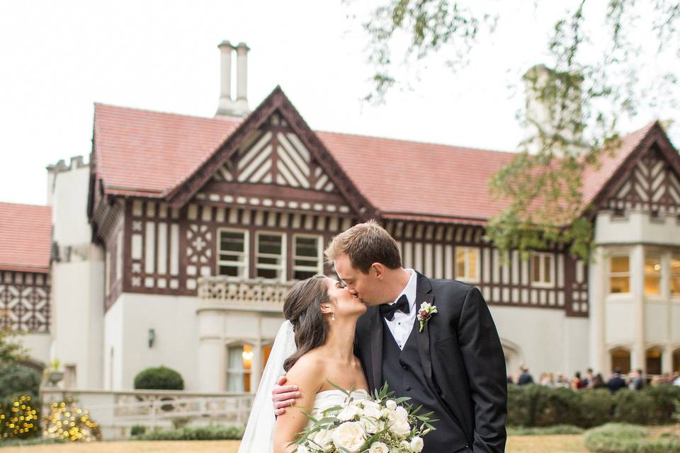 Couple kissing