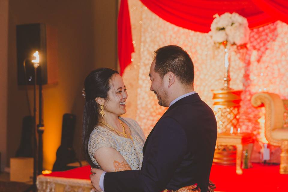 A Buddhist wedding