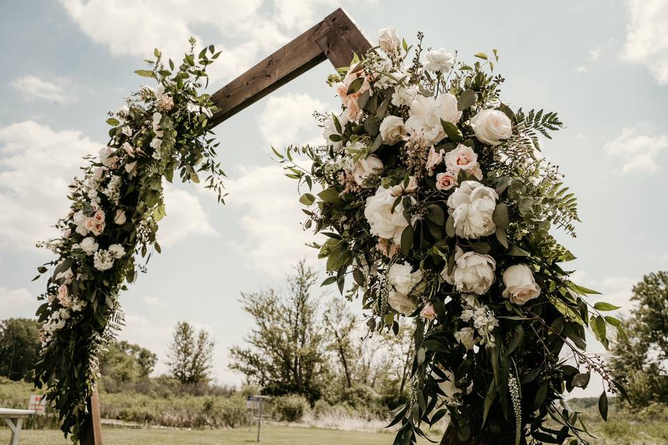 Bridal party flowers