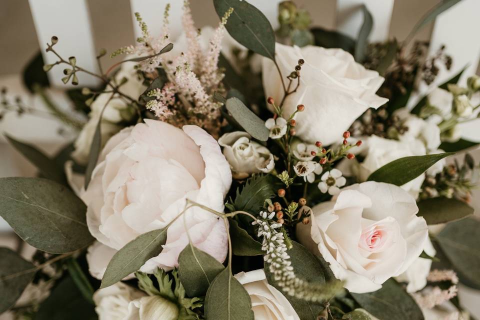 Bridesmaid bouquets