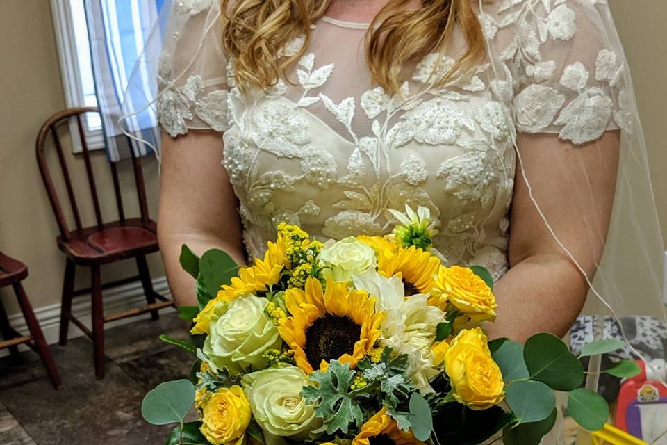 Sunflower bouquet