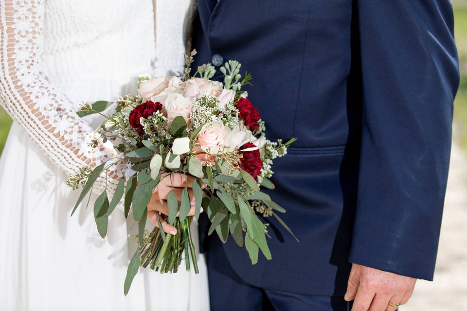 Blush pink bouquet