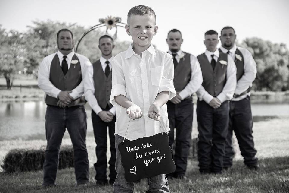 The groomsmen