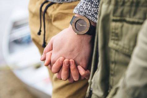 Leather and Blackwood Watch