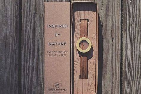 Teak and Bamboo Watch