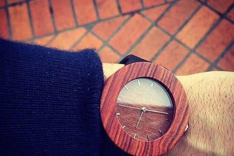 Makore and Red Sanders Watch