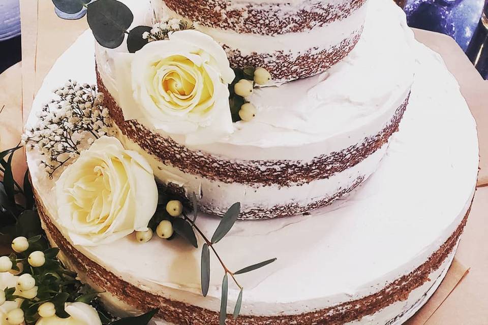 A wedding cake