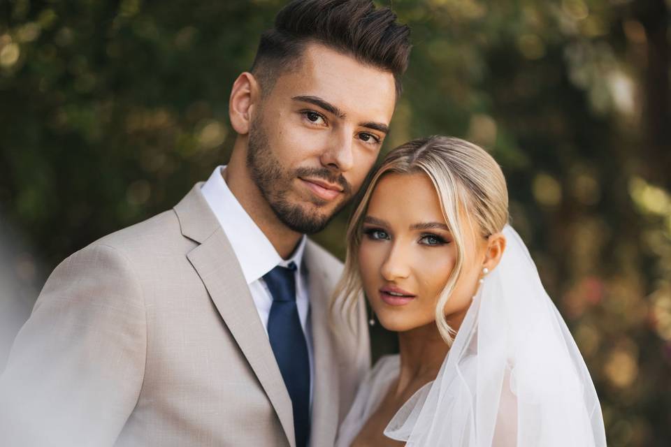Golden Hour Bridal Glam
