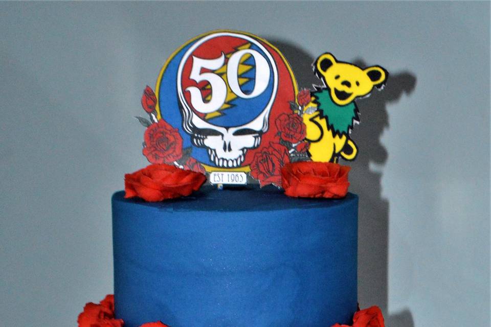 Grateful Dead Cake