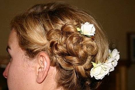 Flowers in the hair