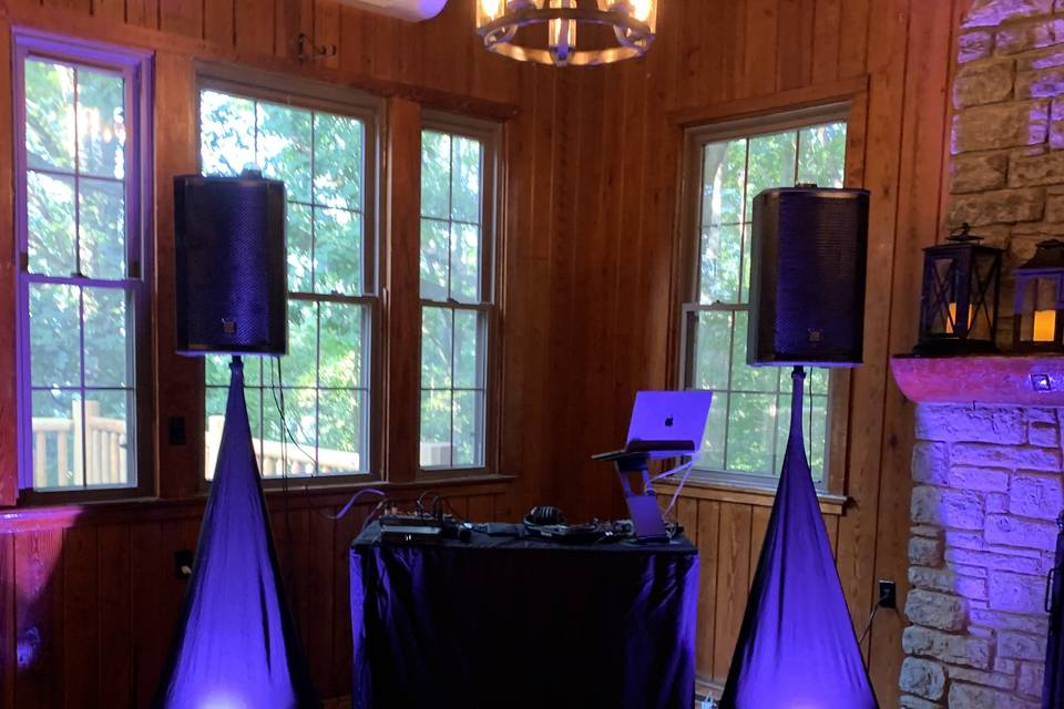 Wedding DJ Set Up