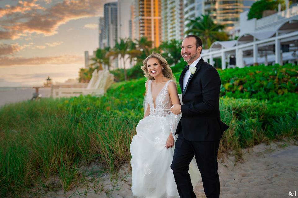 Bride & Groom Beach