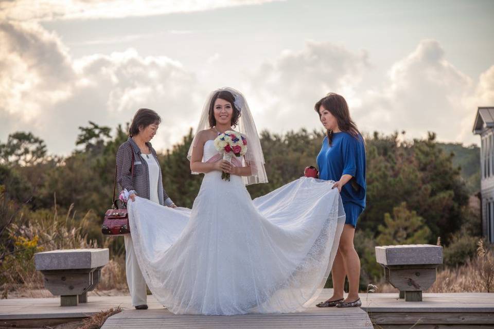 Stunning bride