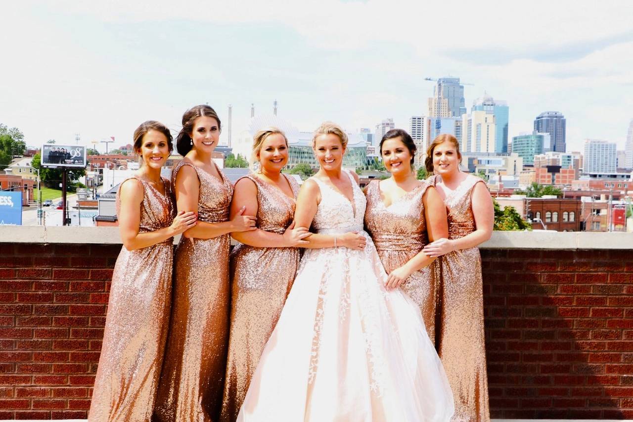 pastel blue formal dress BABARONI BABARONI Stretch Satin Mist Bridesmaid Dresses Sweetheart Sweep Train Sleeveless Pleated with Slit A-line, Mist / US0