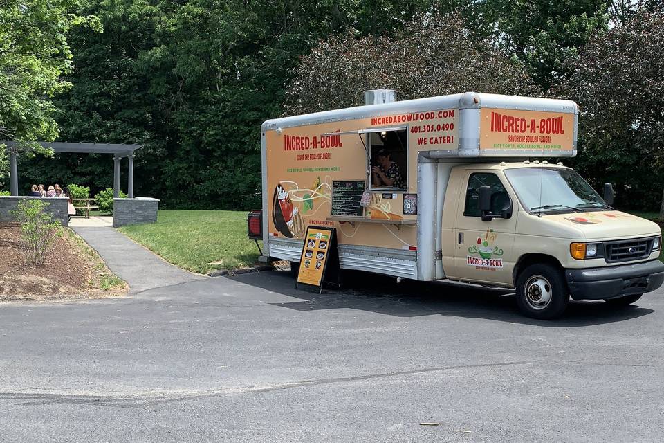 Food truck wedding service