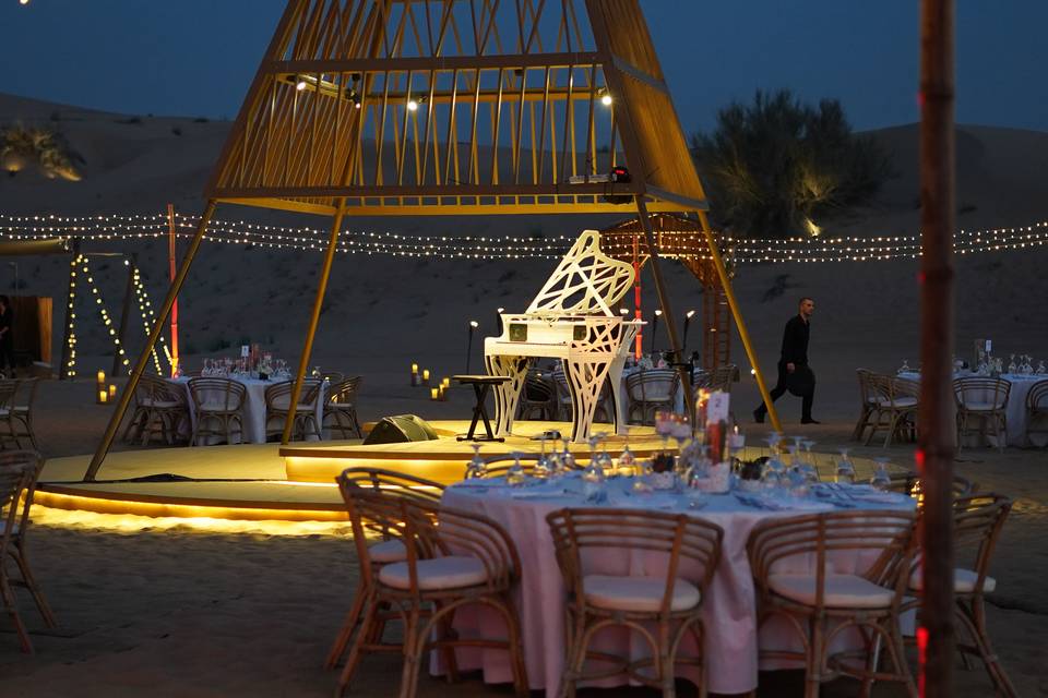 Wedding in Dubai desert