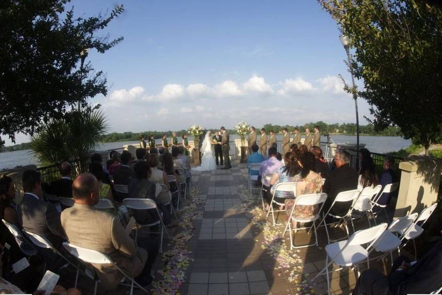 Outdoor wedding