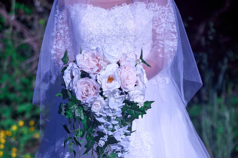 Blushing Bride bridal bouquet