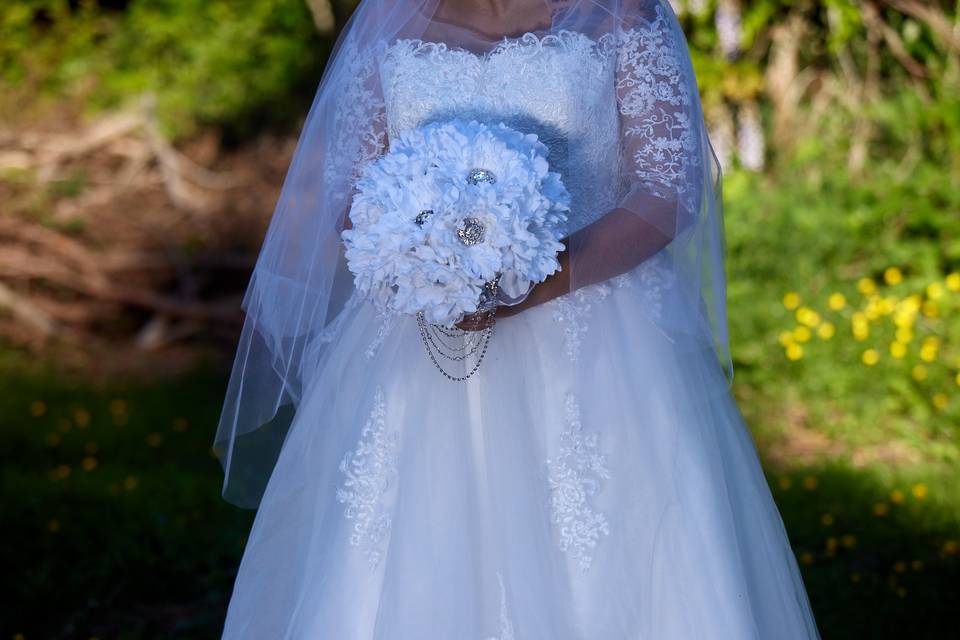 Brooch bouquet