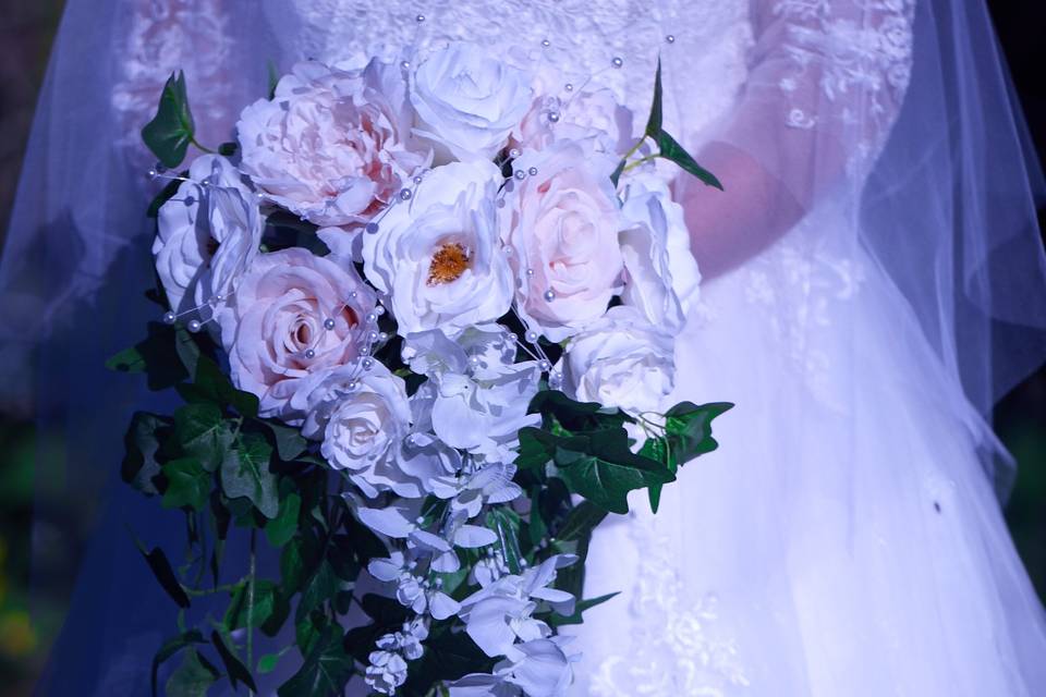 Blushing Bride bridal bouquet