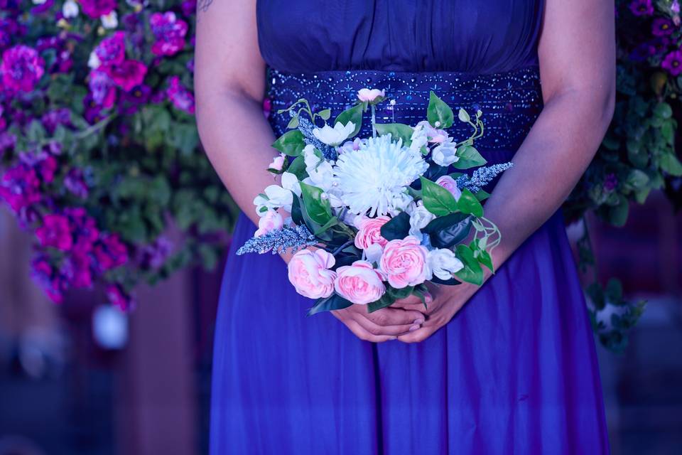 Majestic bridesmaid bouquet