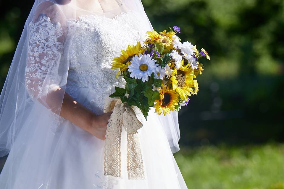 Sunsprite bridal bouquet