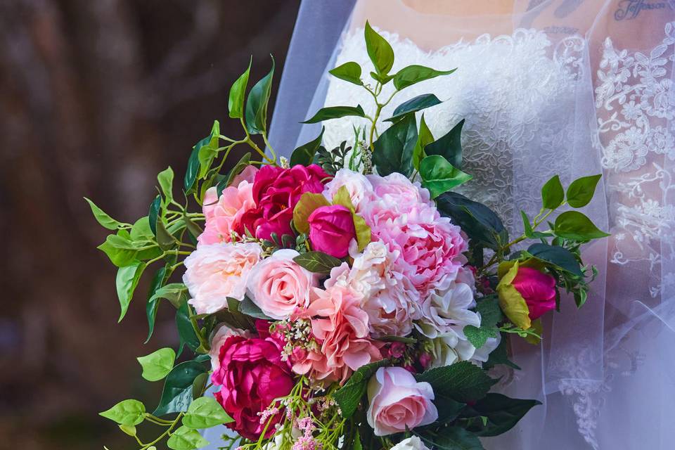 Whimsey bridal bouquet