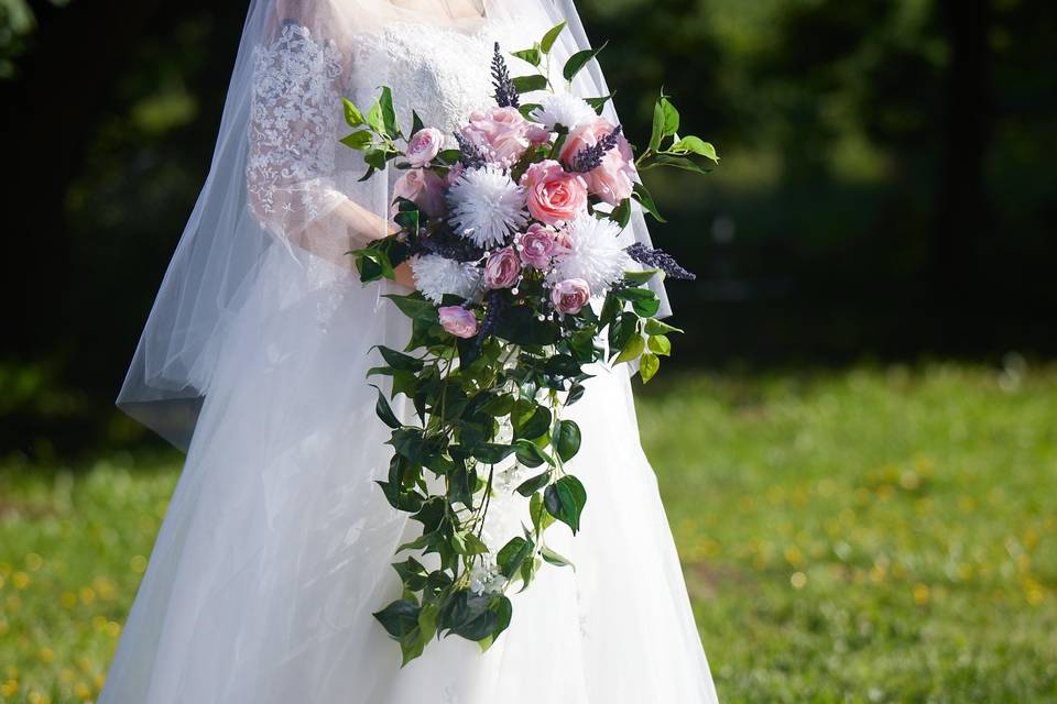 Majestic bridal bouquet