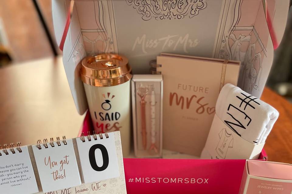 Miss To Mrs Box