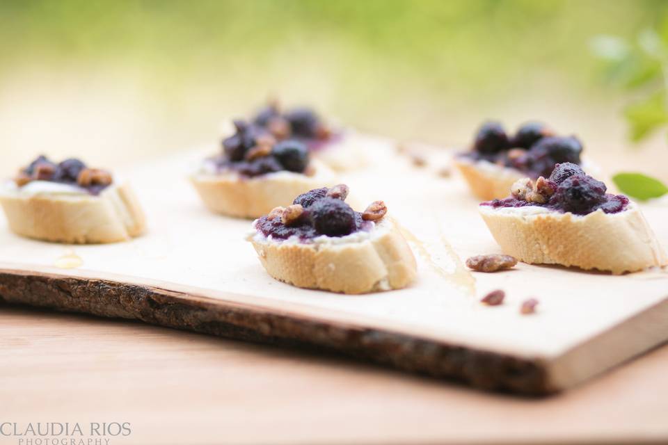 Blueberry- Goat Cheese